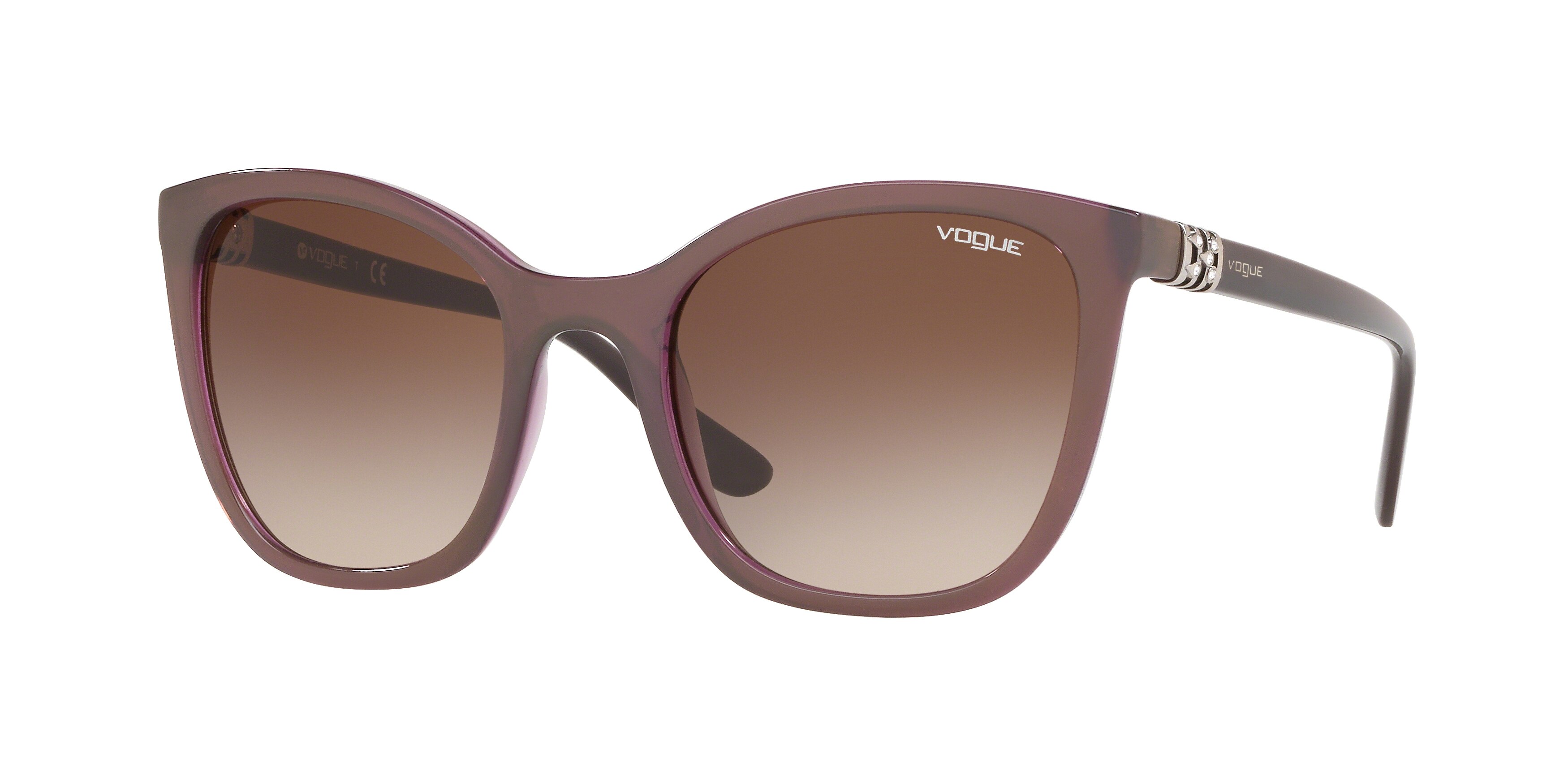  brown gradient/transp turtledove/transp viole