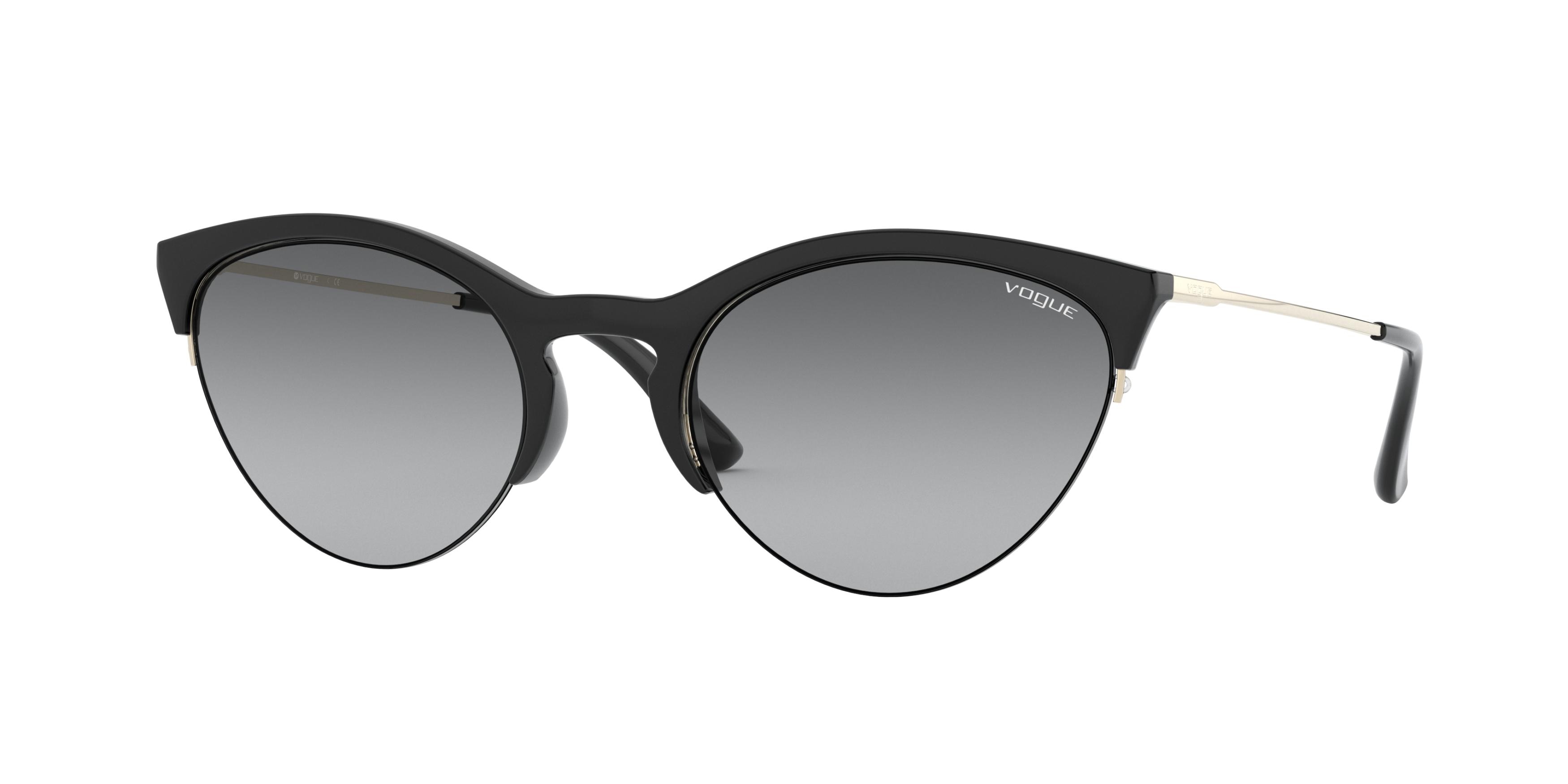  gray gradient/black