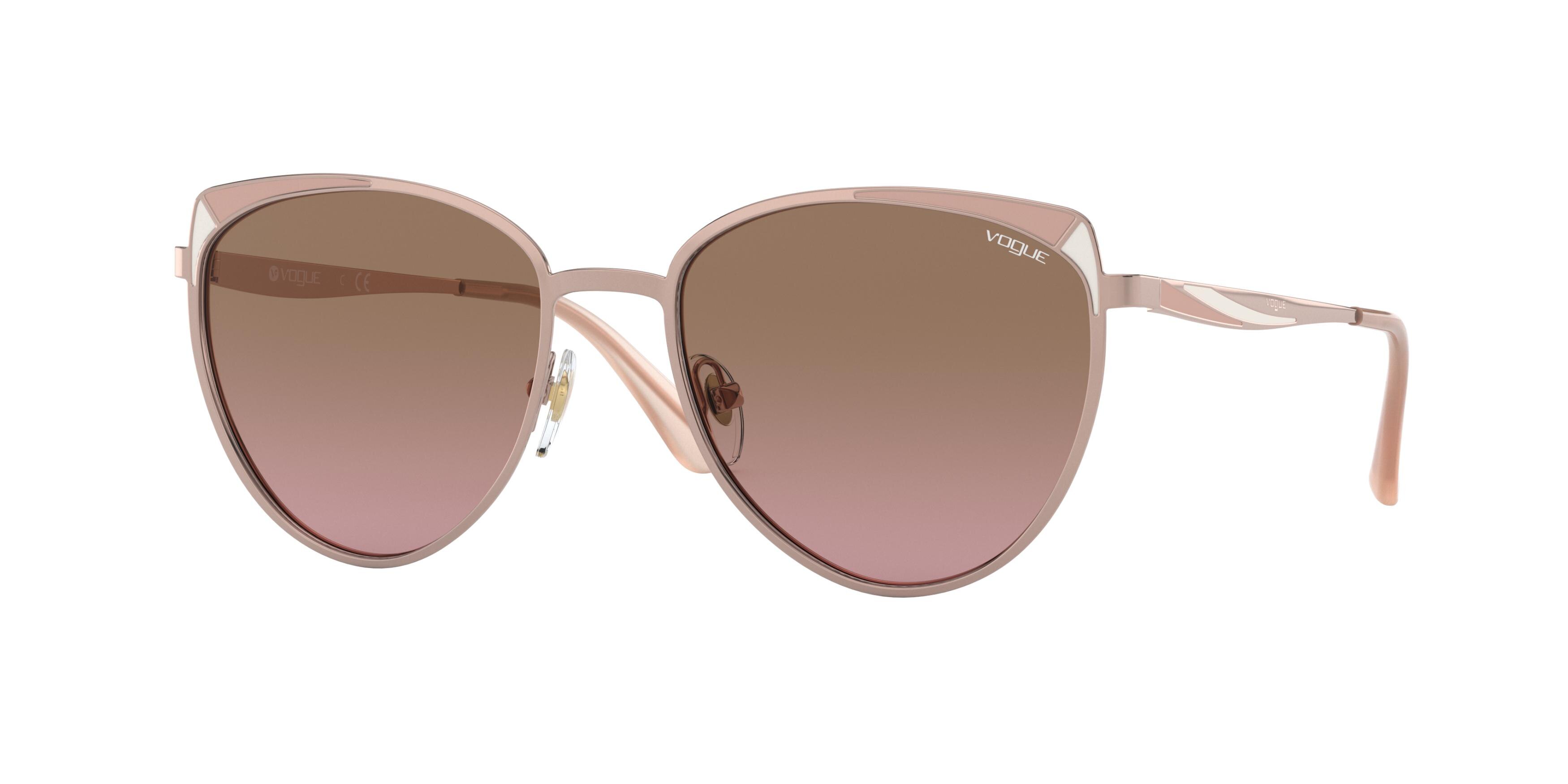  pink gradient brown/rose gold/matte pink white