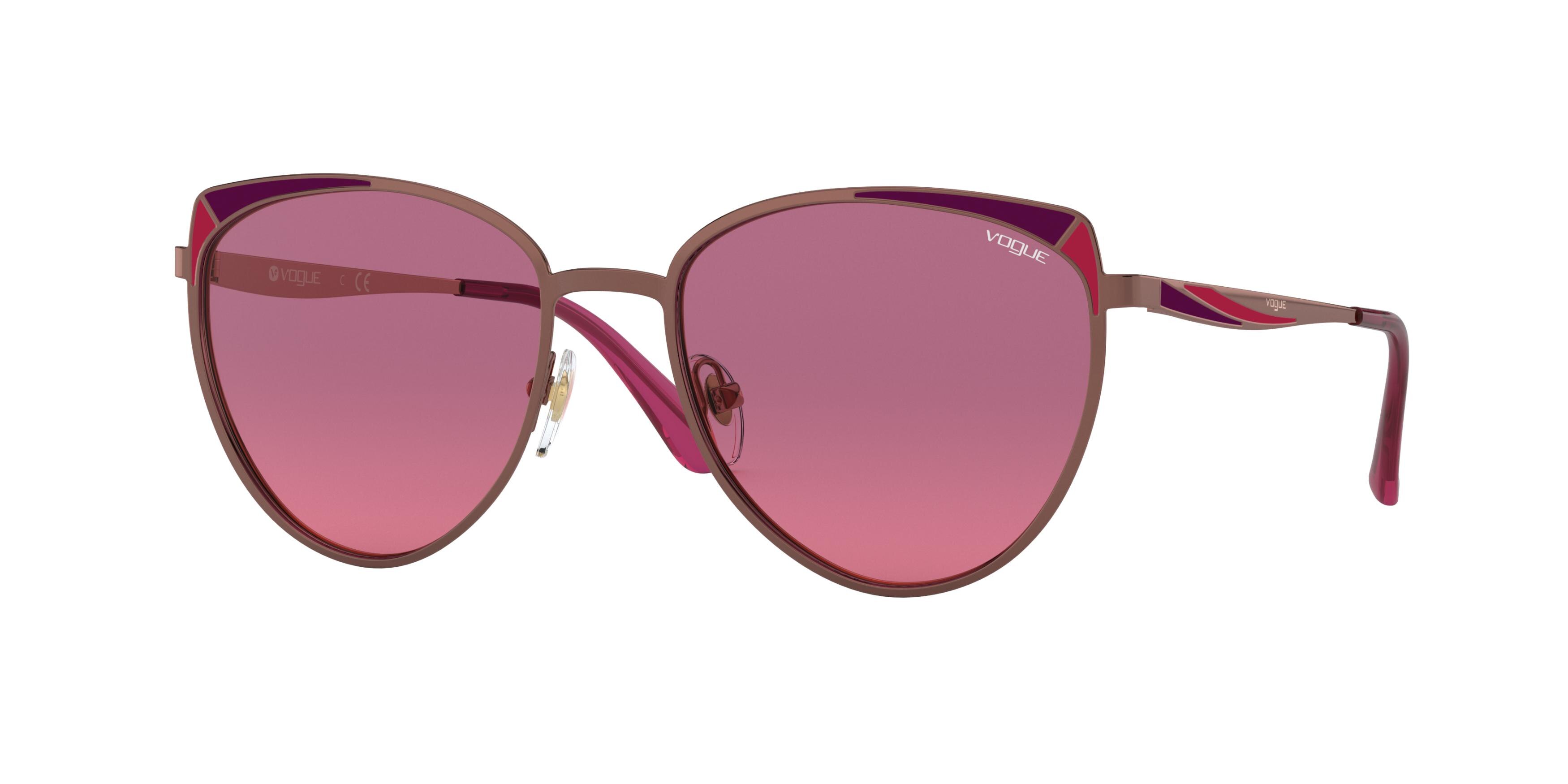  pink gradient violet/copper/matte bordeaux red