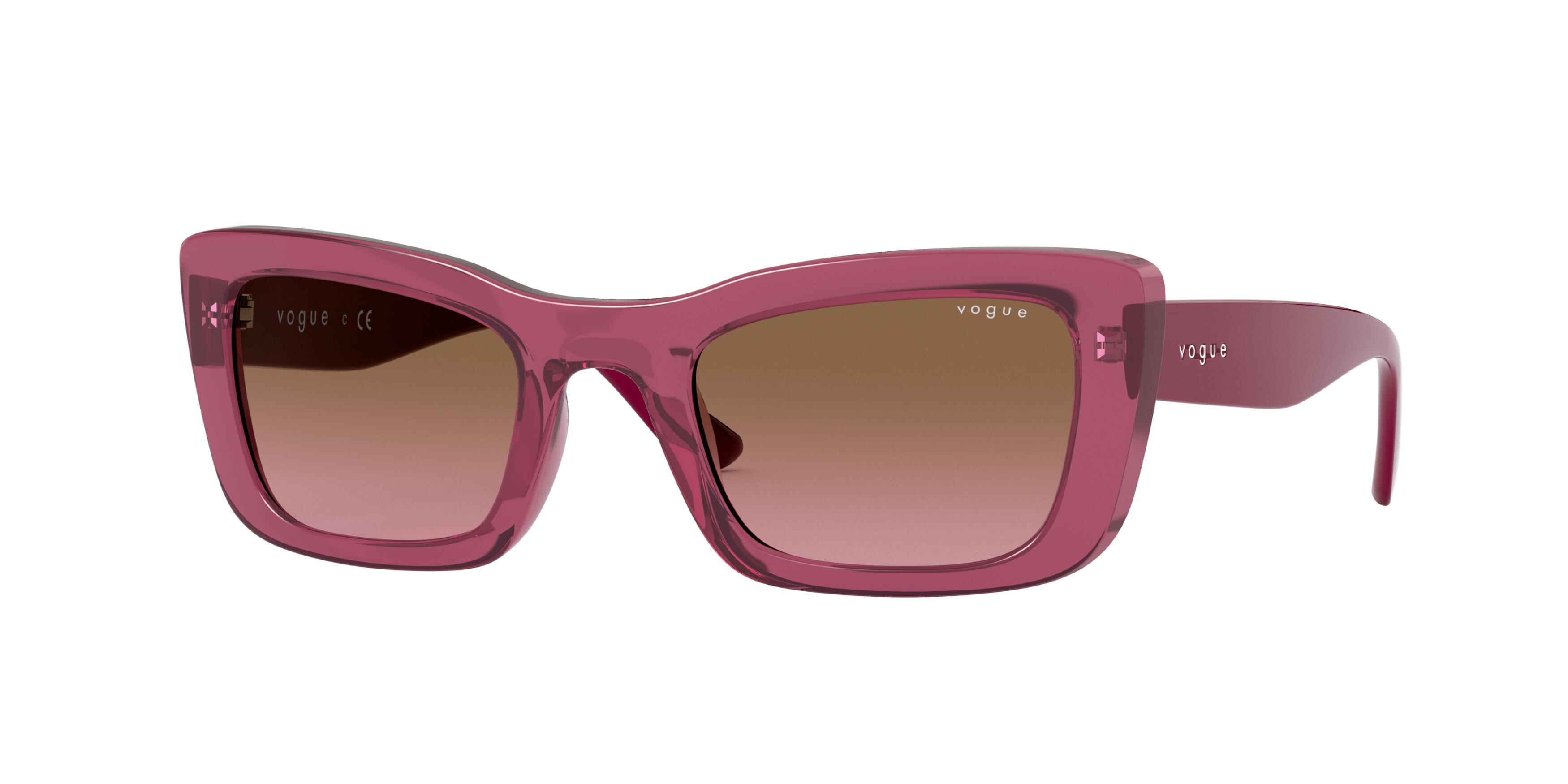  pink gradient brown/transparent cherry