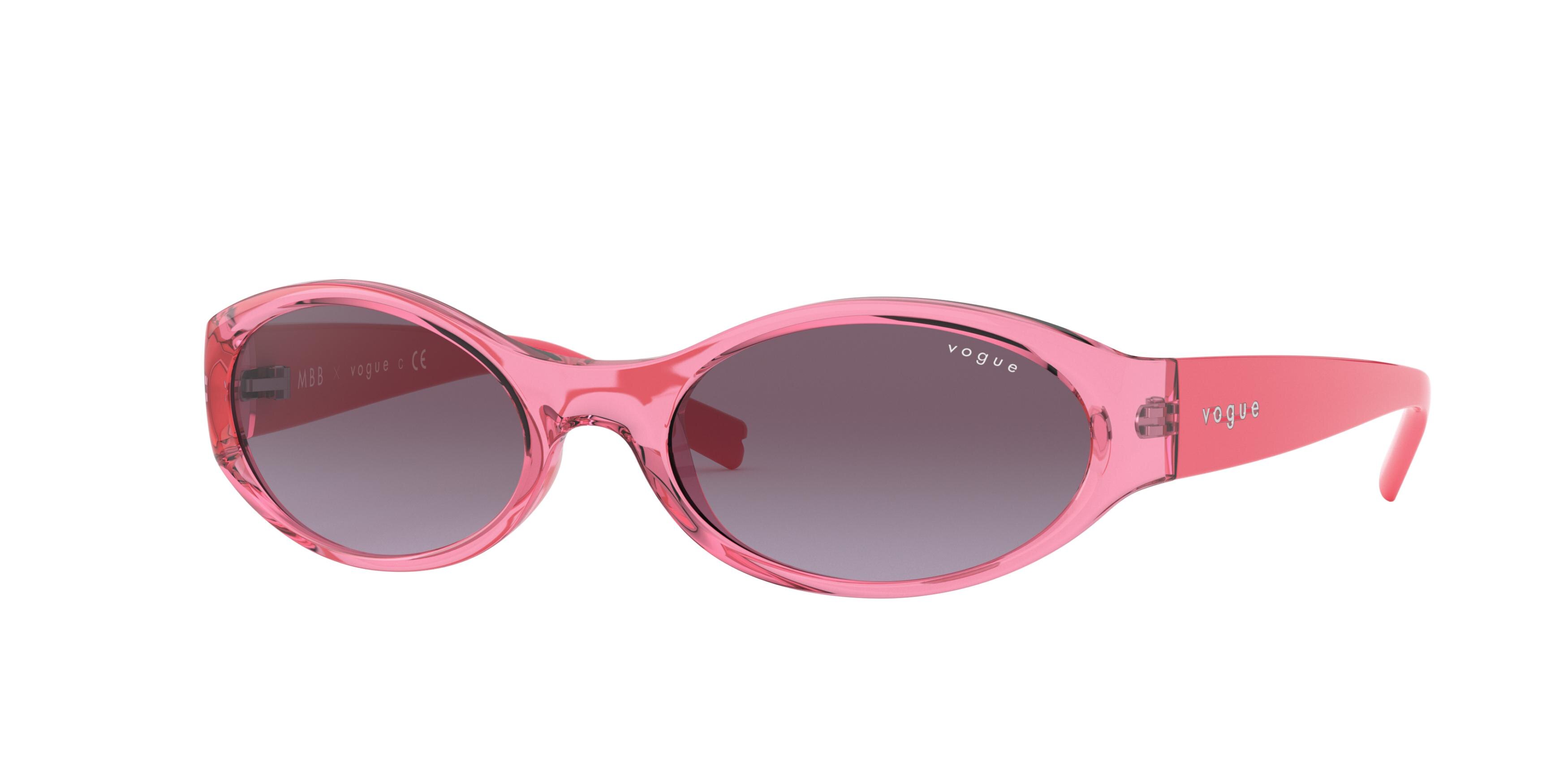  violet gradient/transparent pink