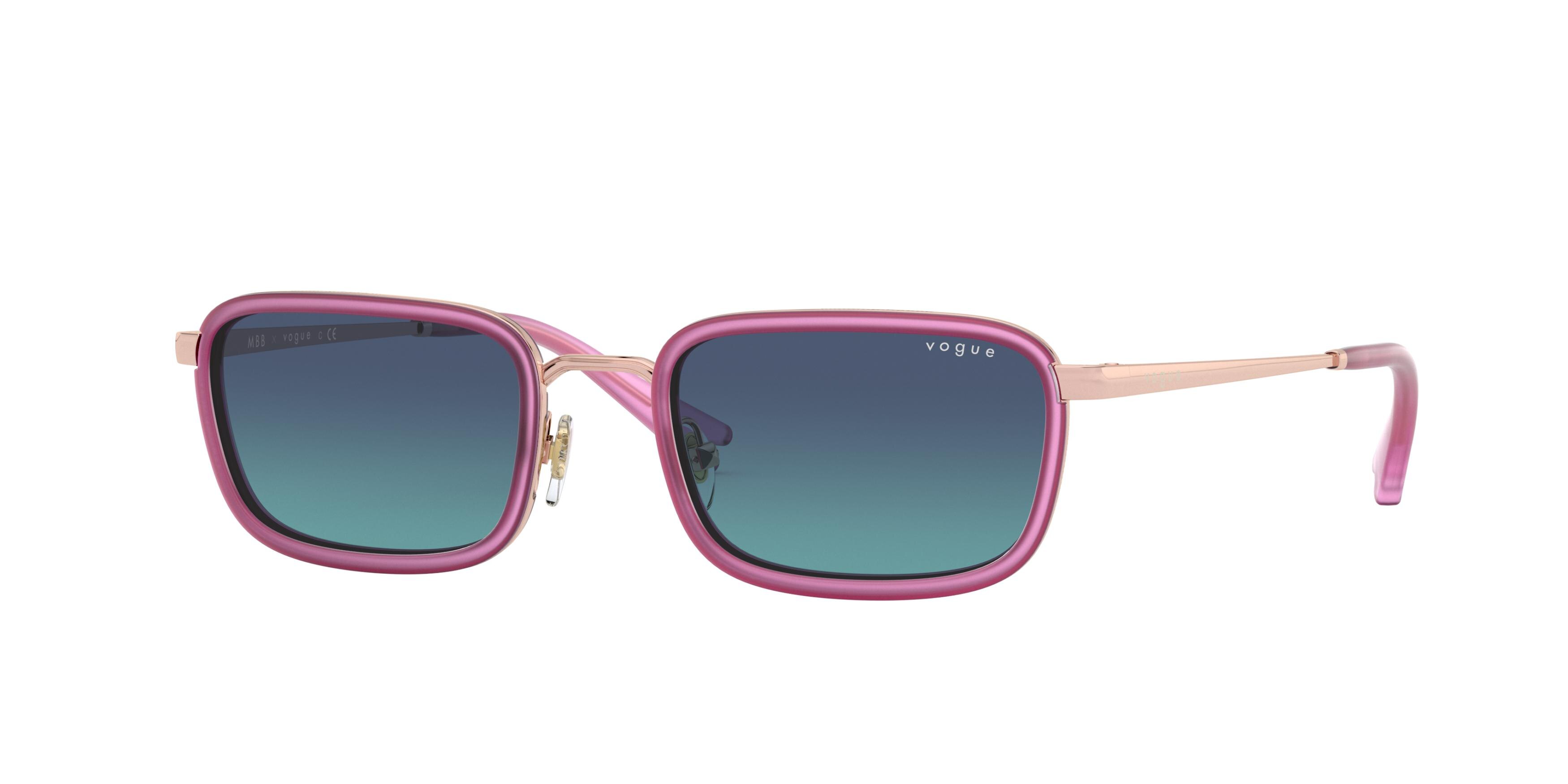  azure gradient dark blue/rose gold