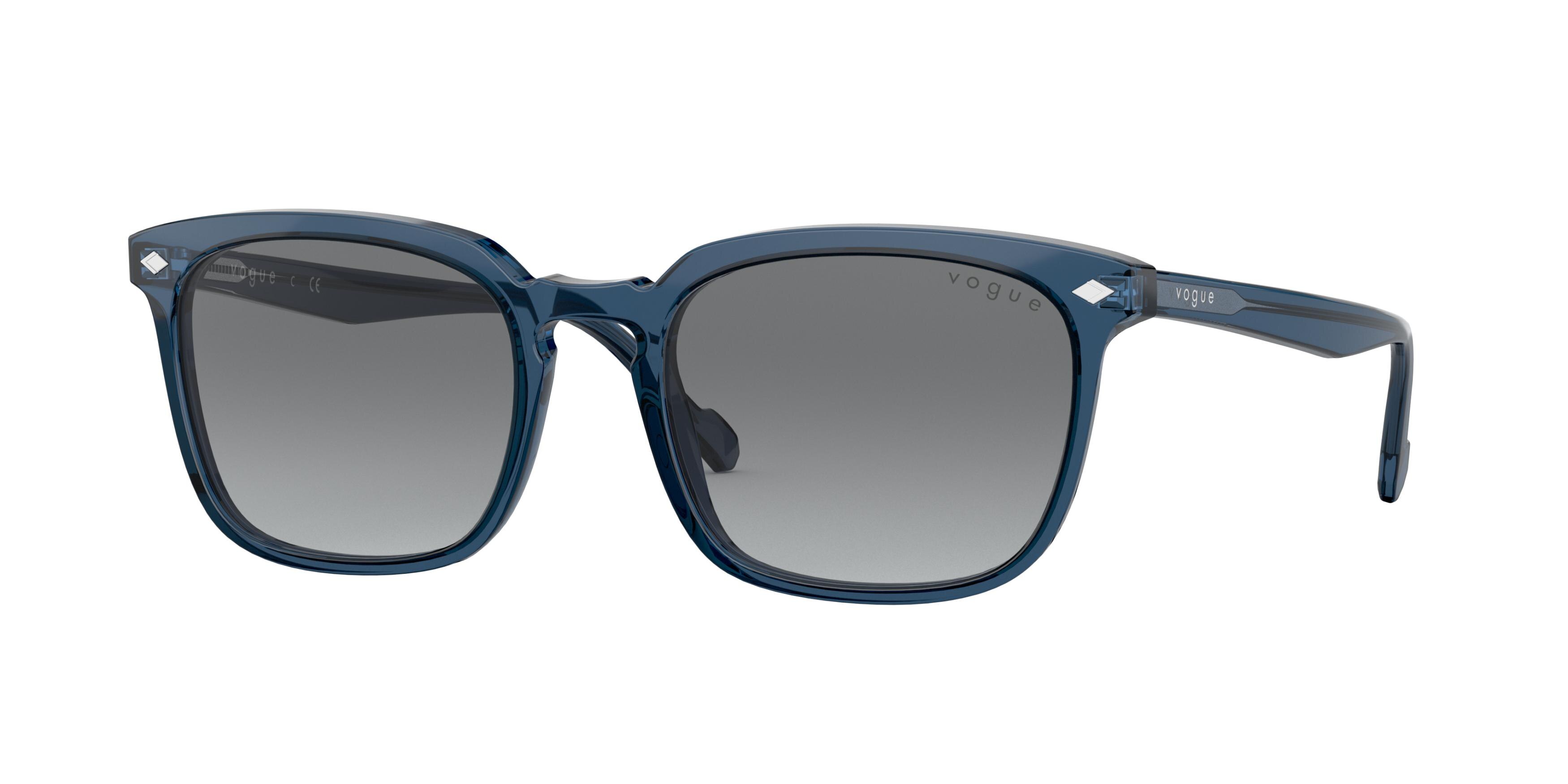  grey gradient/transparent blue