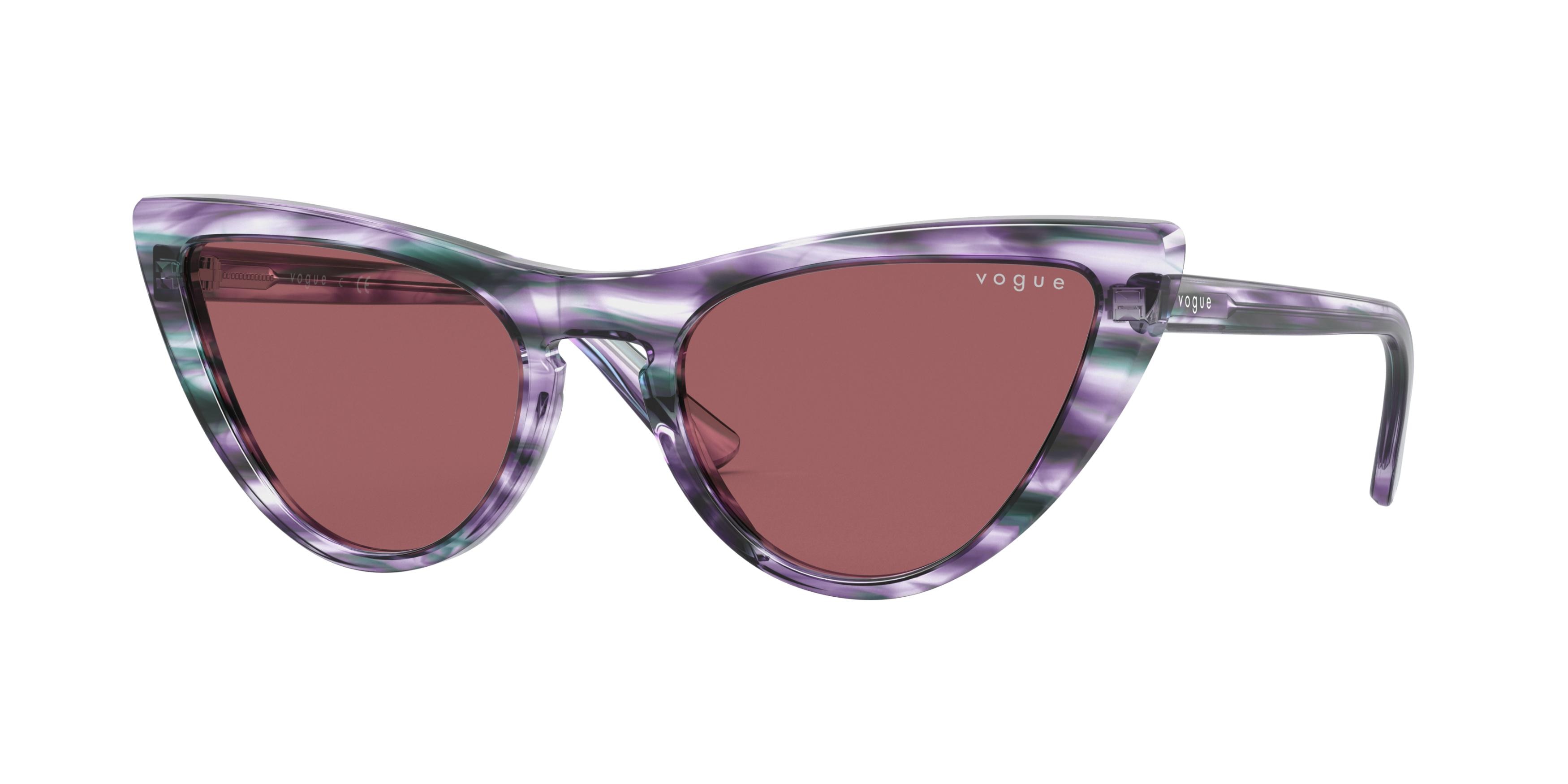  dark violet/pink striped blue