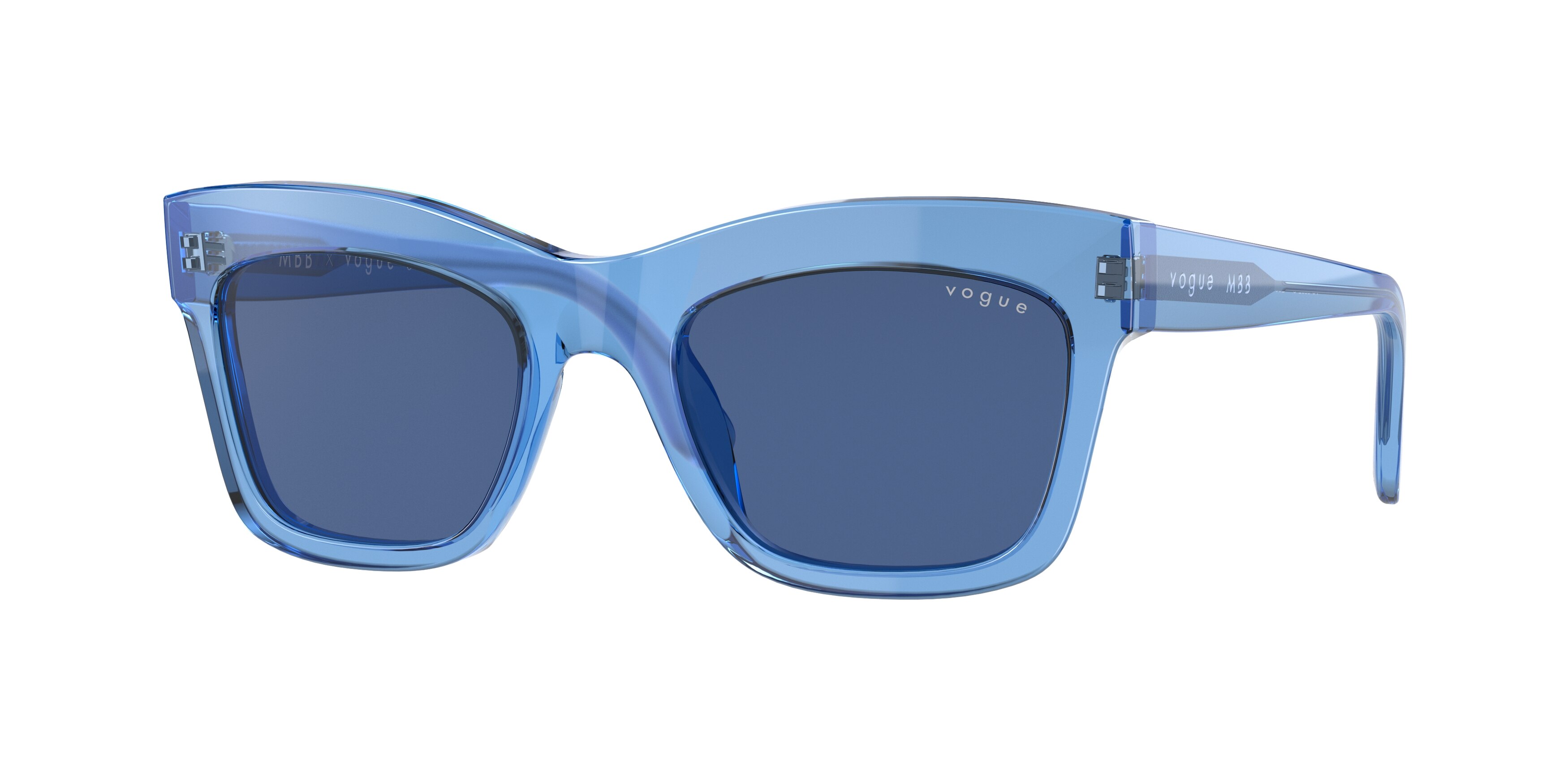  dark blue/transparent blue