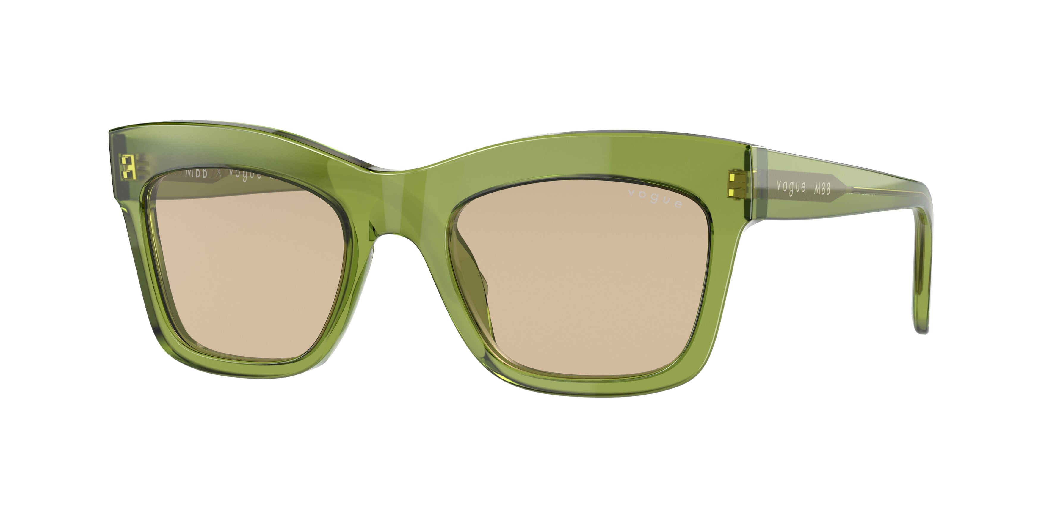  light brown/transparent green