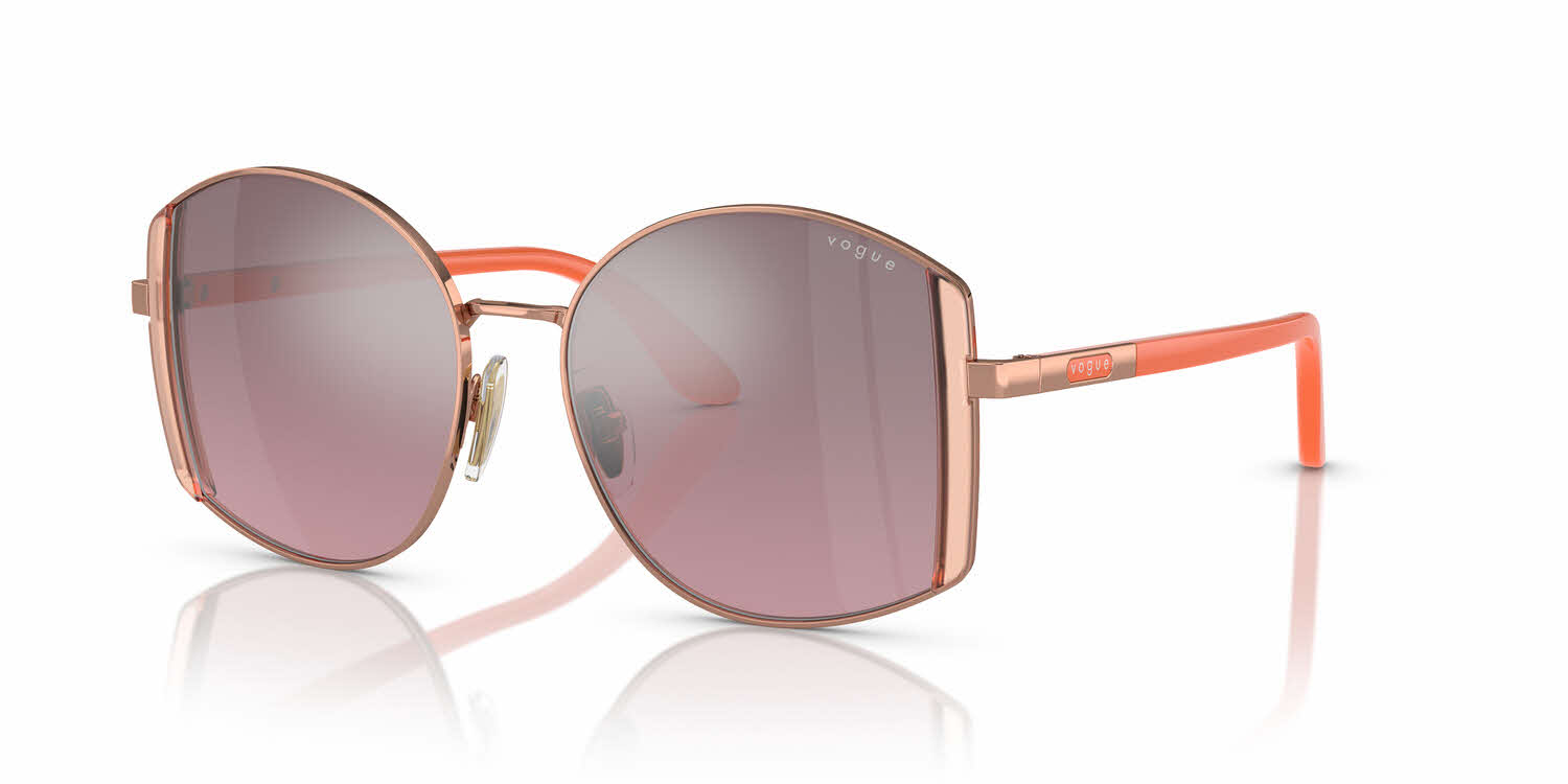  rose/rose gold violet mirror silver gradient