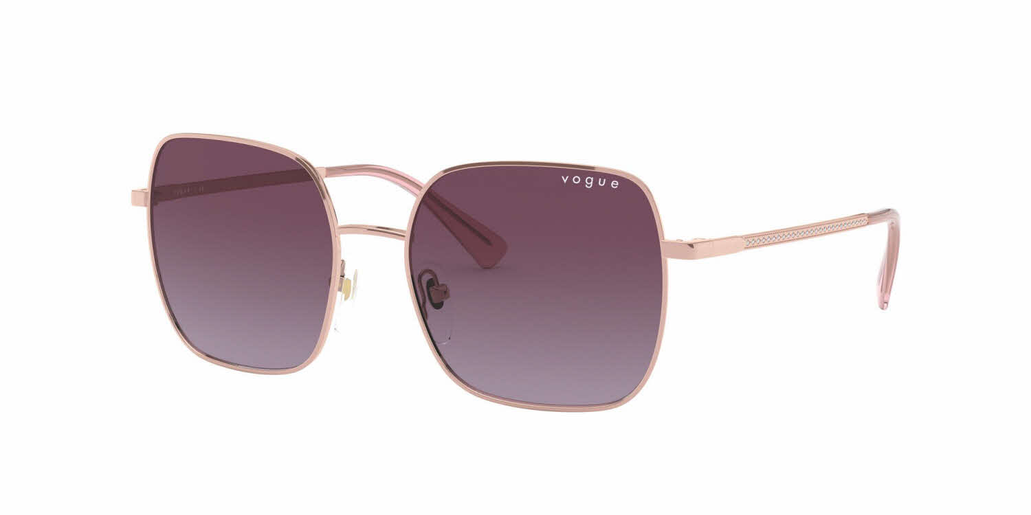  violet gradient lens/milky pink