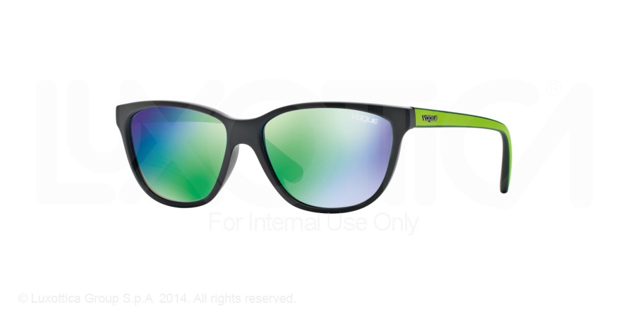  light green mirror green/matte black