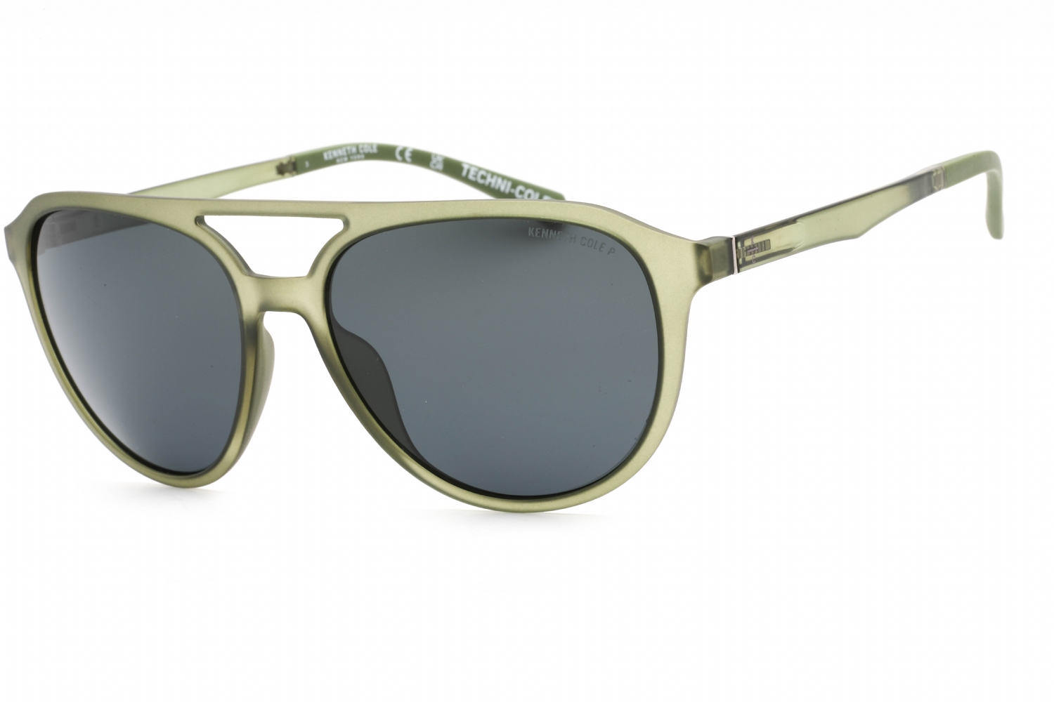  smoke polarized/matte dark green