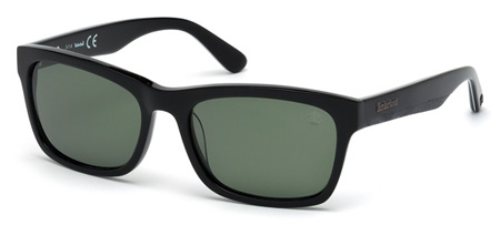  shiny black/green polarized