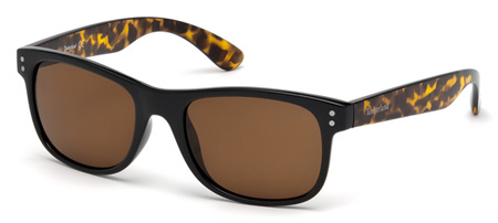  shiny black/brown polarized