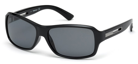  shiny black/smoke polarized