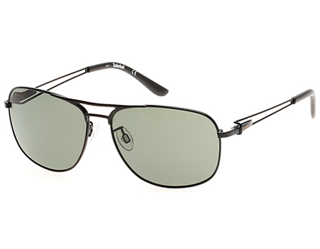  matte black/green polarized