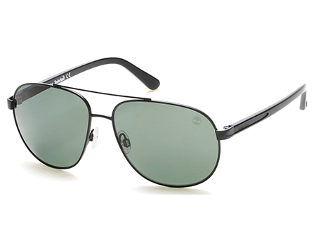  matte black/green polarized