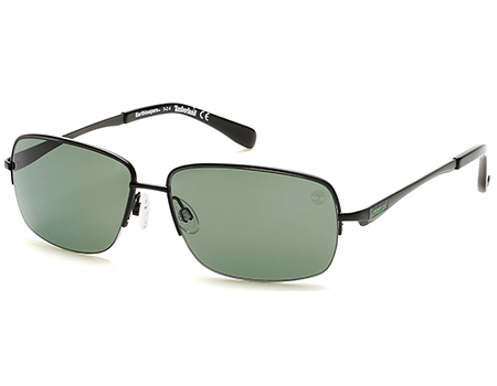  matte black/green polarized