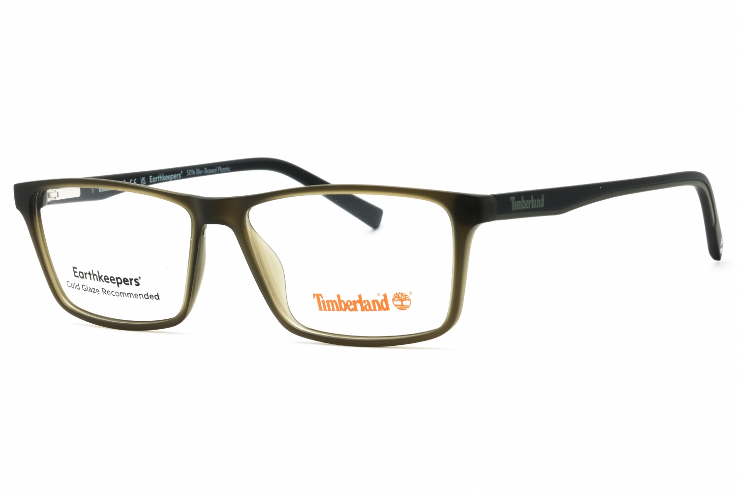  clear demo lens/matte dark green