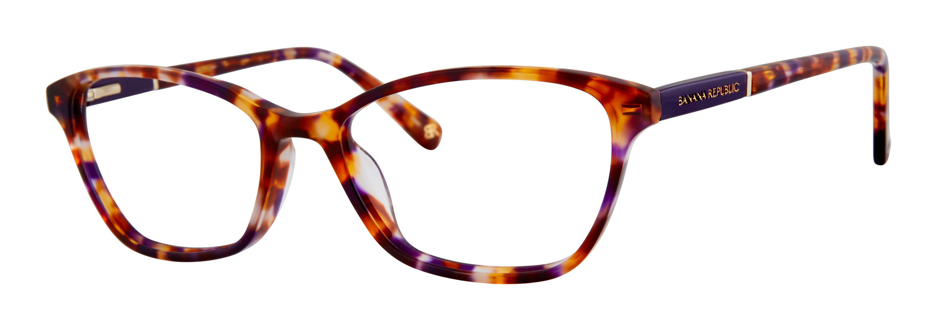  clear/brown violet havana