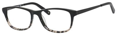  clear/black tortoise