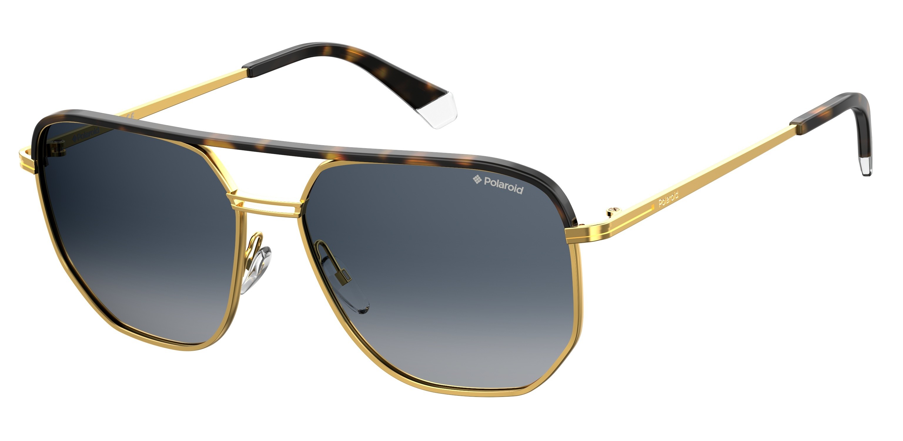  blue gradient polarized/blue havana gold