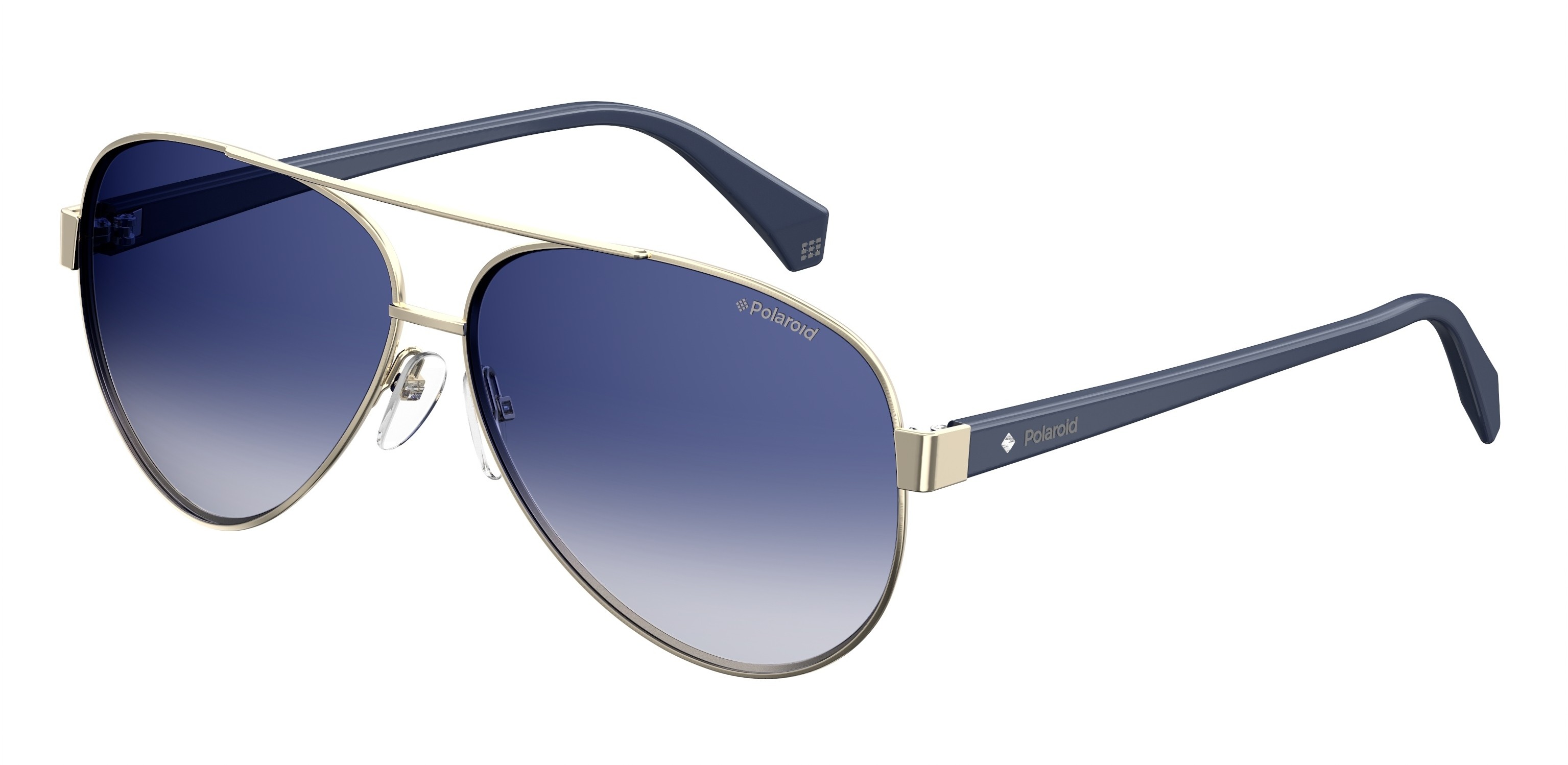  blue gradient polarized/lgh gold