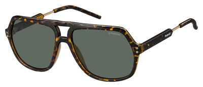  green polarized/havana gold