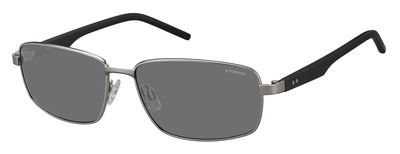  gray polarized/ruthenium black