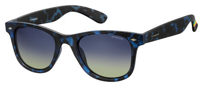  blue gradient polarized/havana blue