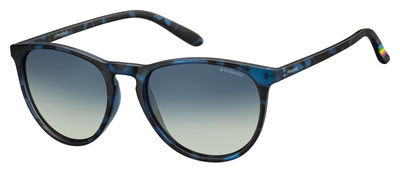  blue gradient polarized/havana blue