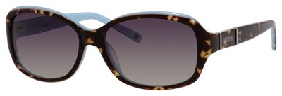  gray gradient polarized/havana blue