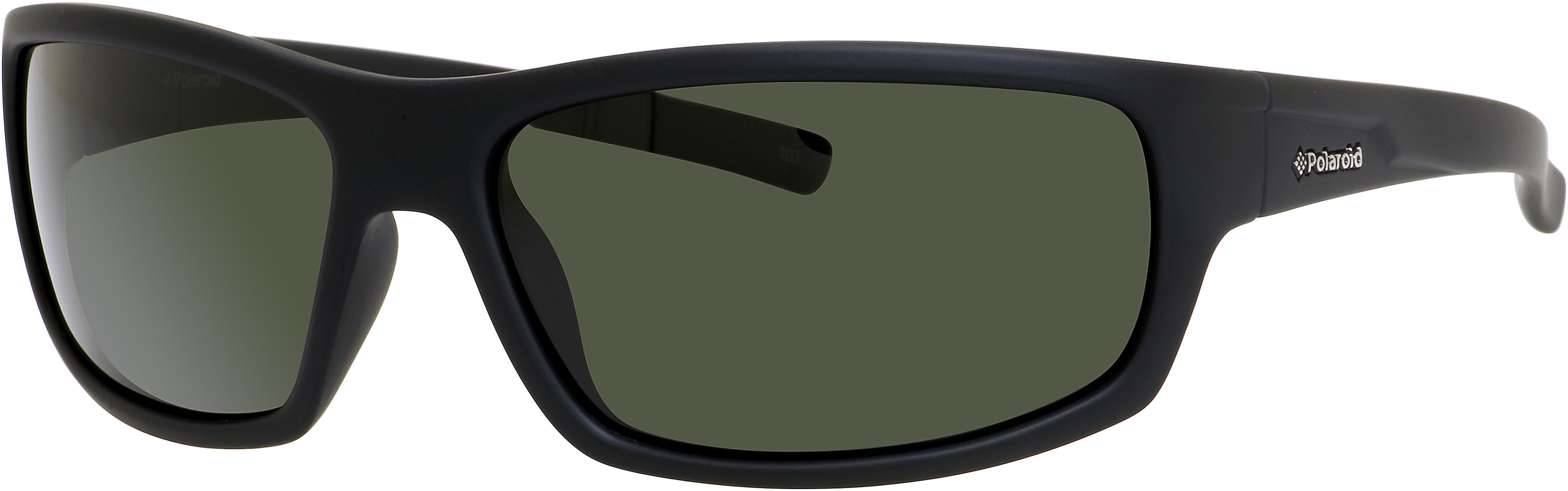  green polarized/black rubber