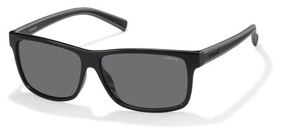  gray polarized/shiny black