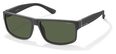  green polarized/gray wood