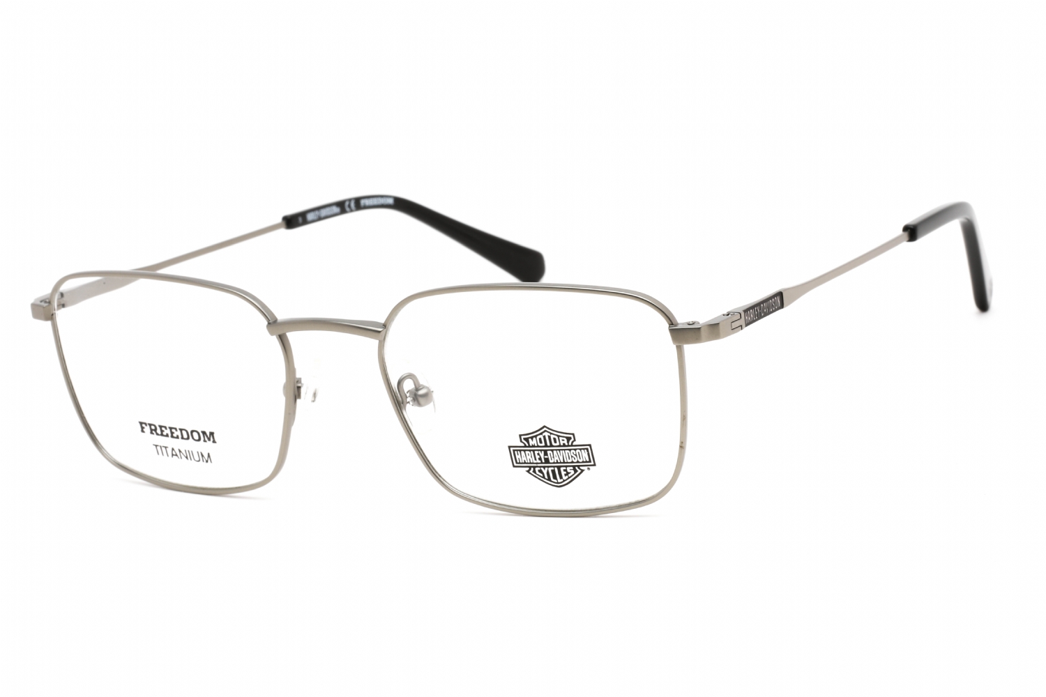  clear demo lens/matte light nickeltin
