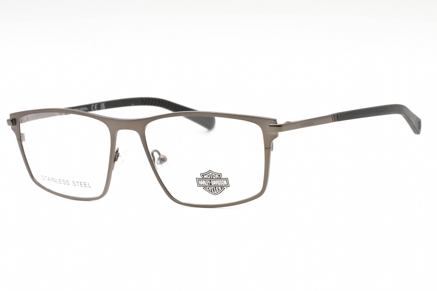  clear demo lens/matte gunmetal