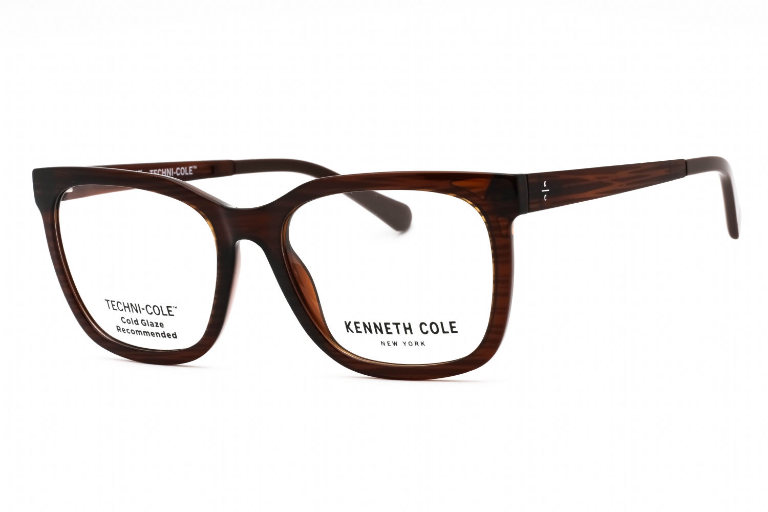  clear demo lens/matte dark brown