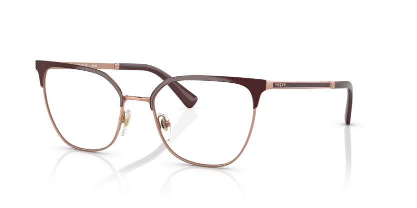  demo lens/top bordeaux/rose gold