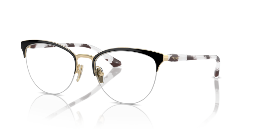  demo lens/top black/pale gold