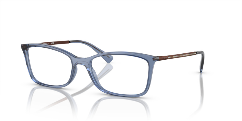  demo lens/transparent blue