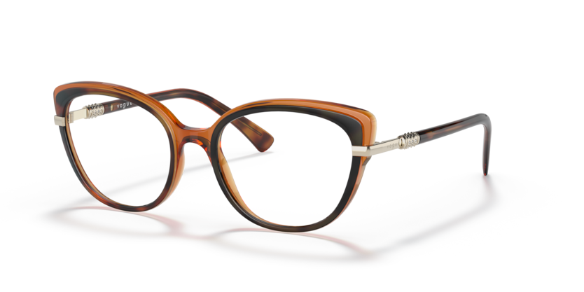  demo lens/top havana/light brown