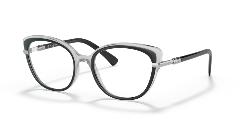  demo lens/top black/transparent grey