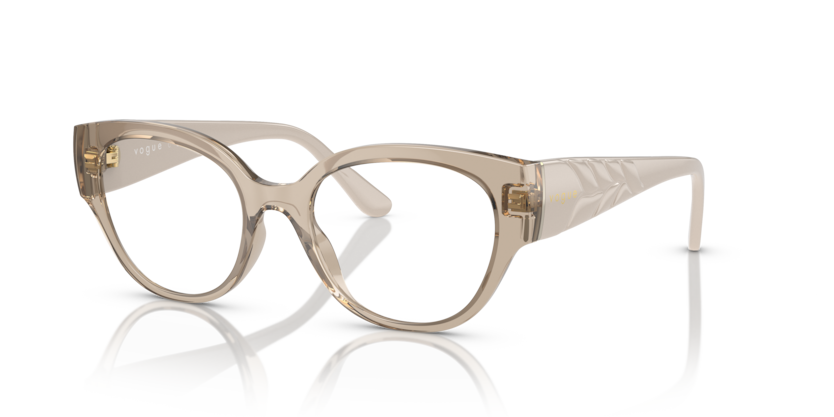  demo lens/transparent light brown