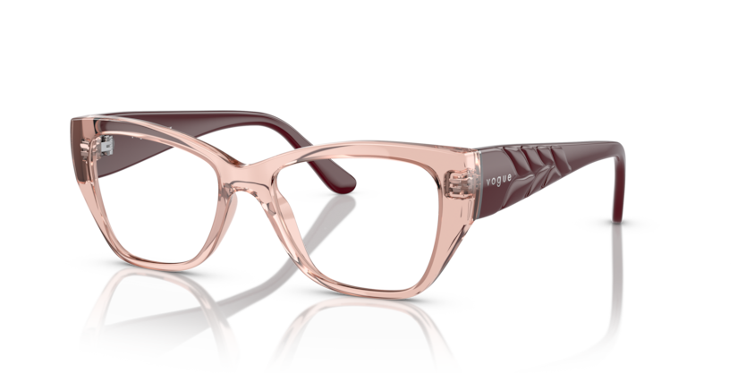  demo lens/transparent pink