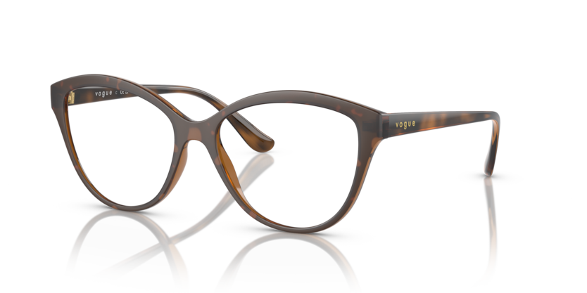  demo lens/top havana/transparent brown