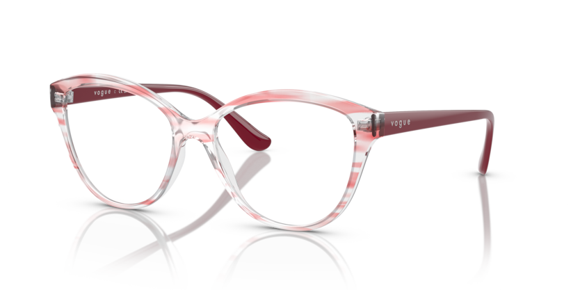  demo lens/top texture red/transparent