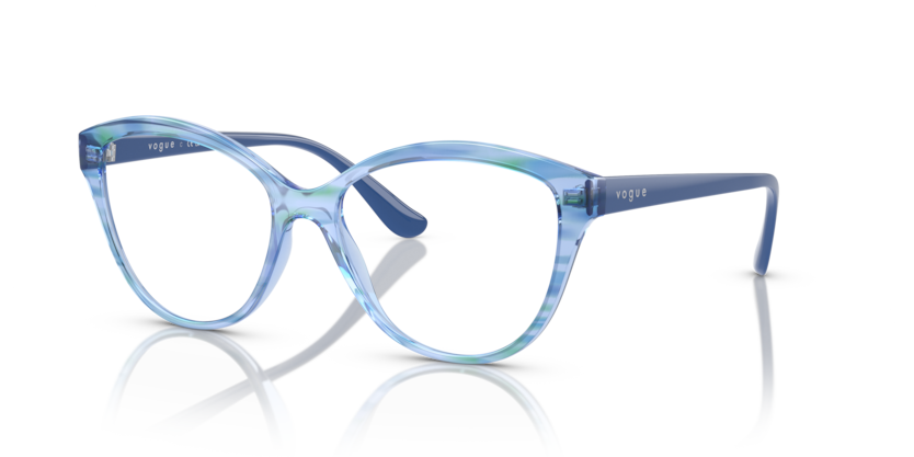  demo lens/top texture green/blue