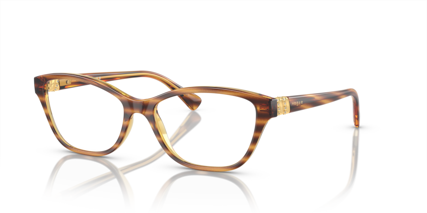  demo lens/striped dark havana