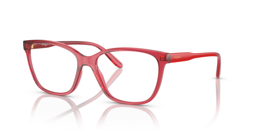  demo lens/transparent red
