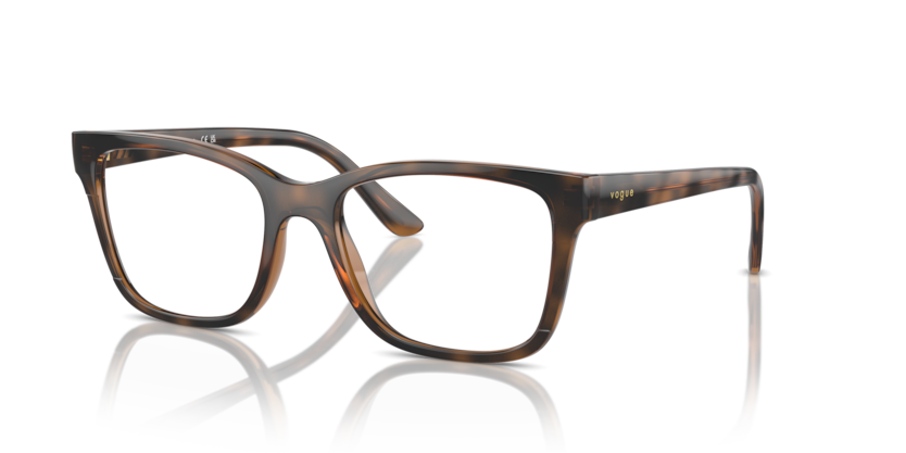  demo lens/top dark havana/light brown